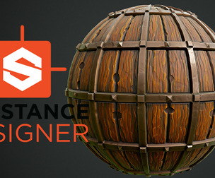 Stylized Wood with Metal