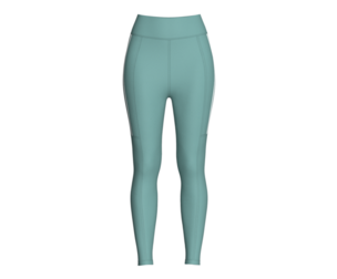 Girls High-Waisted Double-Stripe Leggings | Marvelous / Clo3d / obj / fbx