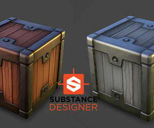 Stylized Wood and Metal