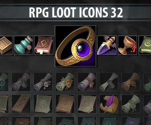 RPG Loot Icons 32
