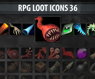 RPG Loot Icons 36