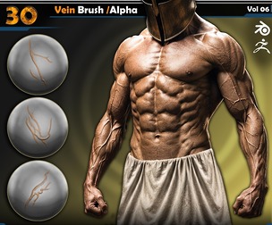 Vein Brush /Alpha | Vol.06