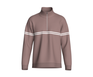 Men Quarter-Zip High Neck Sweatshirt | Marvelous / Clo3d / obj / fbx