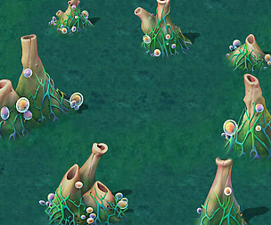 Cartoon Edition - Surface Earth Fountain 01