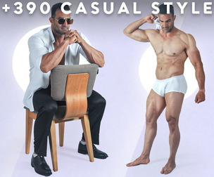 +390 Casual Style Reference Pictures - Vol 01
