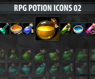RPG Potion Icons 02