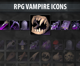 RPG Vampire Icons