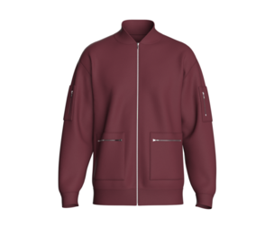 Men Multiple Zipper Pockets Jacket | Marvelous / Clo3d / obj / fbx