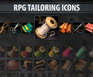 RPG Tailoring Icons
