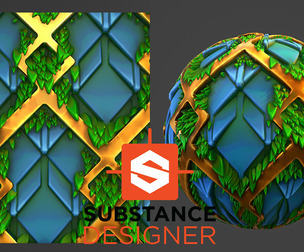Stylized Fantasy Wall