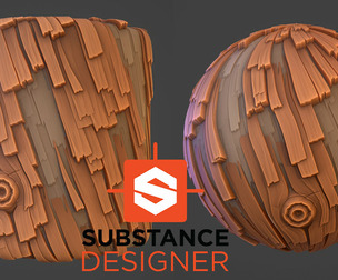 Stylized Wood Bark