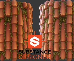 Stylized Roof Tiles