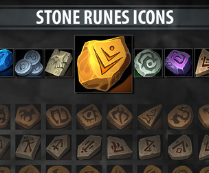 Stone Runes Icons