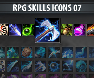 RPG Skills Icons 07