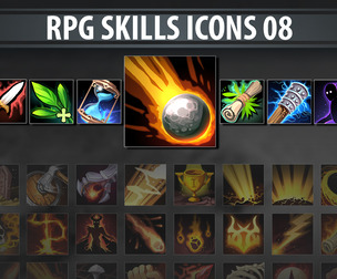 RPG Skills Icons 08