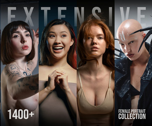 1400+ Extensive Female Portrait Collection