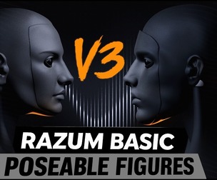 RAZUM POSEABLE FIGURES v3.0