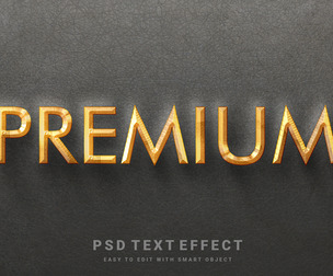 Premium PSD Fully Editable Text Effect. Layer Style PSD Mockup Template