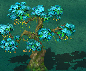 Cartoon version - wonderful fruit tree 04