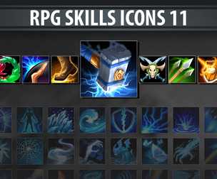 RPG Skills Icons 11