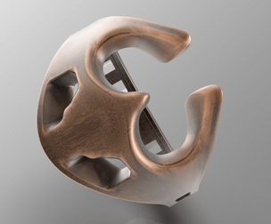 Zodiac Series - Taurus: Finger Sizes US 7, 7.5, 8 EU 54, 55, 56 UK O 1/2, N 1/2, P 1/2 CN 14, 15, 16