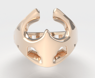 Zodiac Series - Taurus: Finger Sizes US 9, 9.5, 10 EU 59, 60, 61 UK R1/2, S1/2, T1/2 CN 18, 19, 20