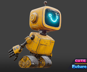 Cute Robot 03 - Future Friends