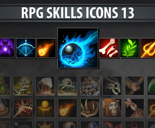 RPG Skills Icons 13