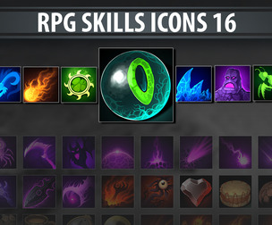RPG Skills Icons 16