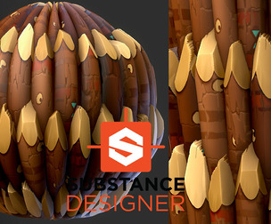 Stylized Wood Spike