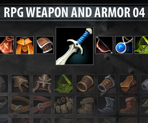 RPG Weapon and Armor 04