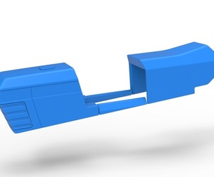 Hood of Pulling tractor Version 4 Scale 1:25
