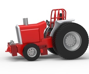 Fun short Pro Stock Pulling Tractor Version 4 Scale 1:25