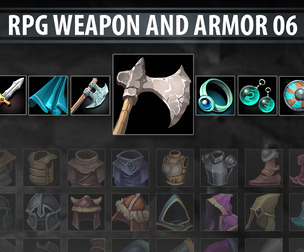 RPG Weapon and Armor 06