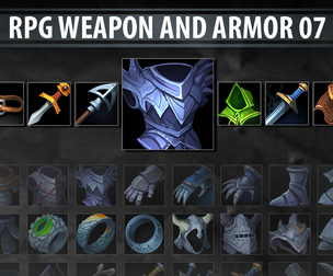 RPG Weapon and Armor 07