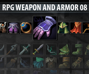 RPG Weapon and Armor 08