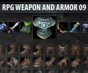 RPG Weapon and Armor 09