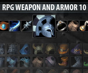 RPG Weapon and Armor 10