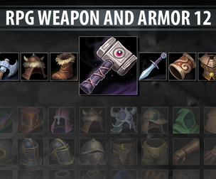 RPG Weapon and Armor 12