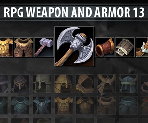 RPG Weapon and Armor 13
