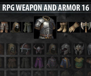 RPG Weapon and Armor 16