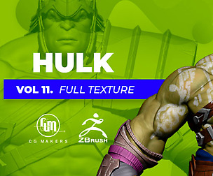 Hulk Vol 11: Texturing and Painting in Zbrush