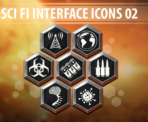 Sci-Fi Interface Icons 02