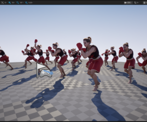 Realistic Female Boxer Character Fully Rigged UE Game Ready Fighter Model