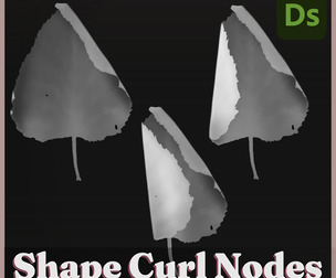 Substance Designer | Shape Curl Nodes