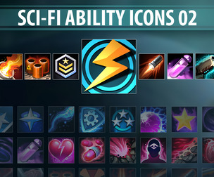 Sci-Fi Ability Icons 02