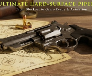 Dan Wesson 2.5 Air Revolver – AAA Game Ready Asset / 3DModel + Full Tutorial