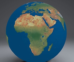 Earth Globe 16k