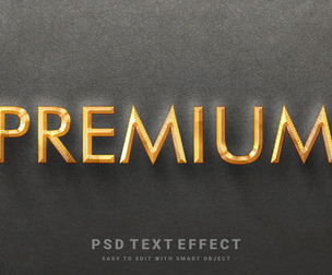 Premium PSD Fully Editable Text Effect. Layer Style PSD Mockup Template