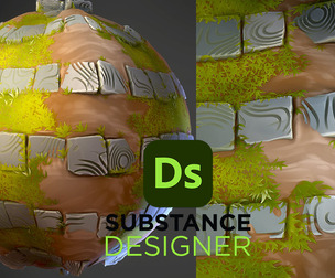 Stylized Terrain Path